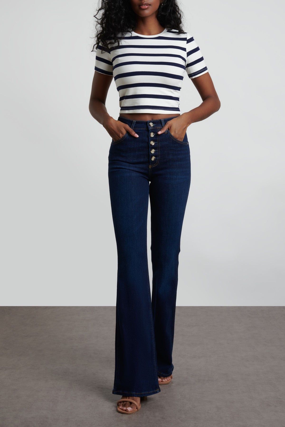 Boyish white offers high waisted jeans 25