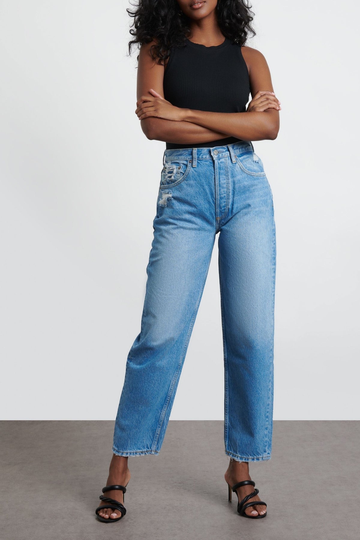 Boyish jeans New 22 deals high rise crop flare